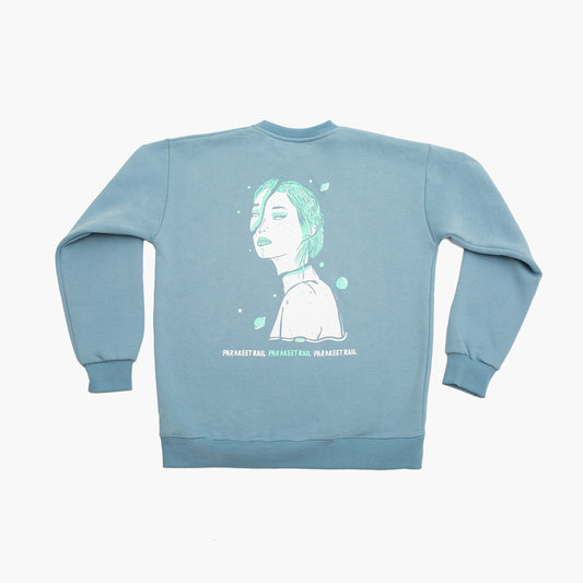 Crewneck - Aqua Magenda, Baby Blue