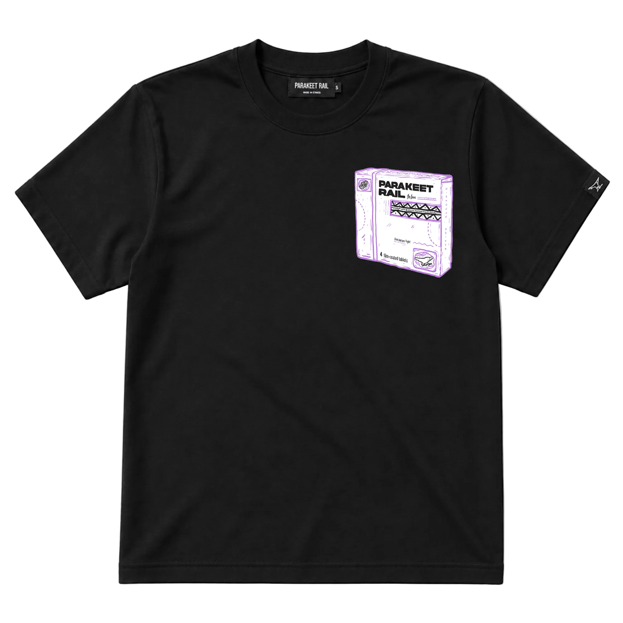 Dramamine Tee, Black