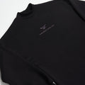 Parakeet Rail Tag Dress Hoodie in Black