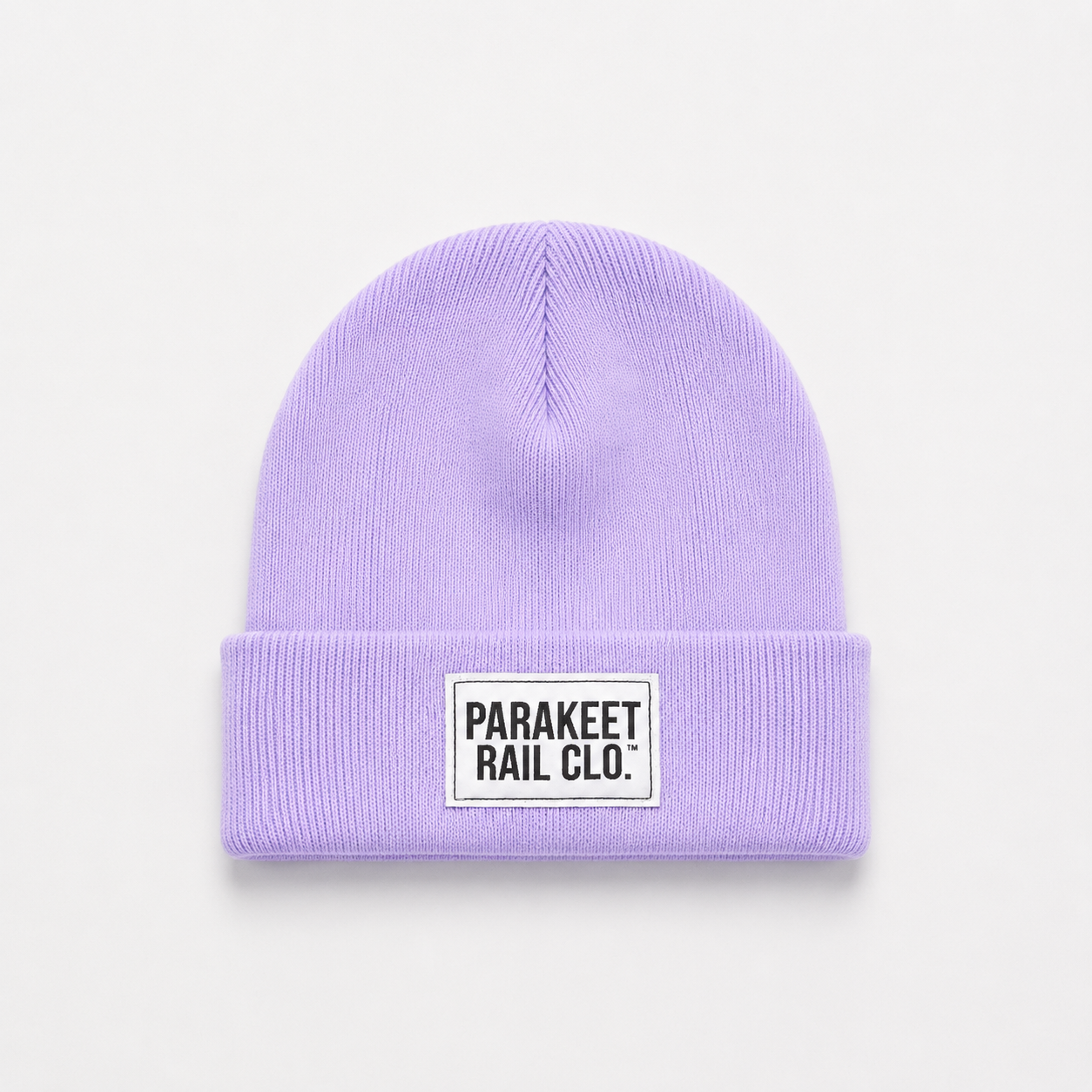 The Classic Patch Beanie, Lilac