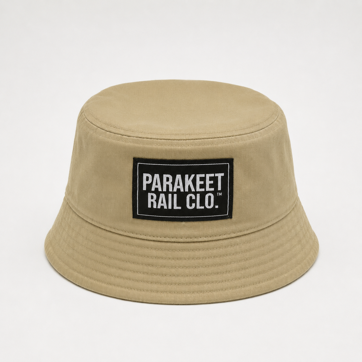 The Classic Patch Bucket Hat, Beige - Parakeet Rail