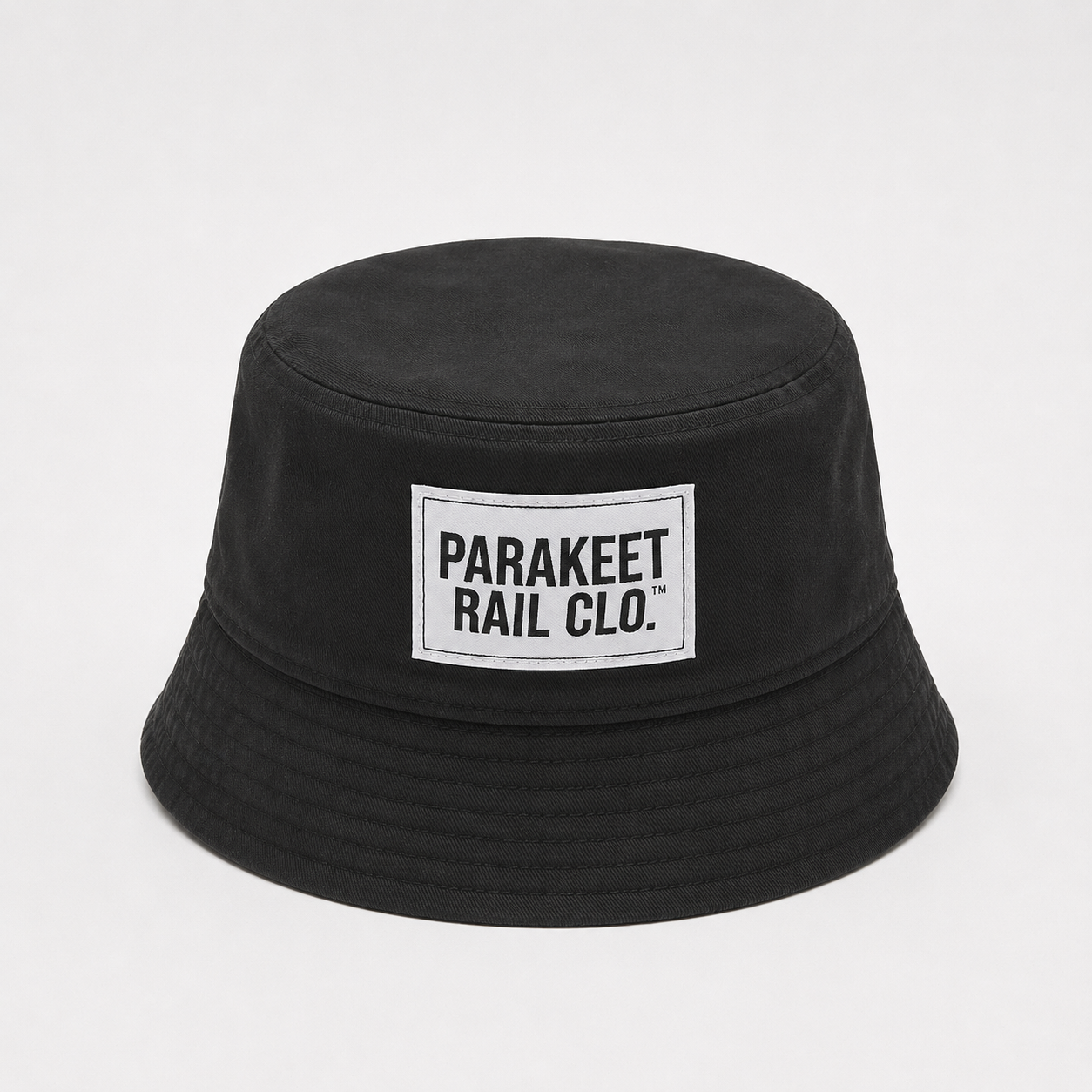 The Classic Patch Bucket Hat, Black - Parakeet Rail