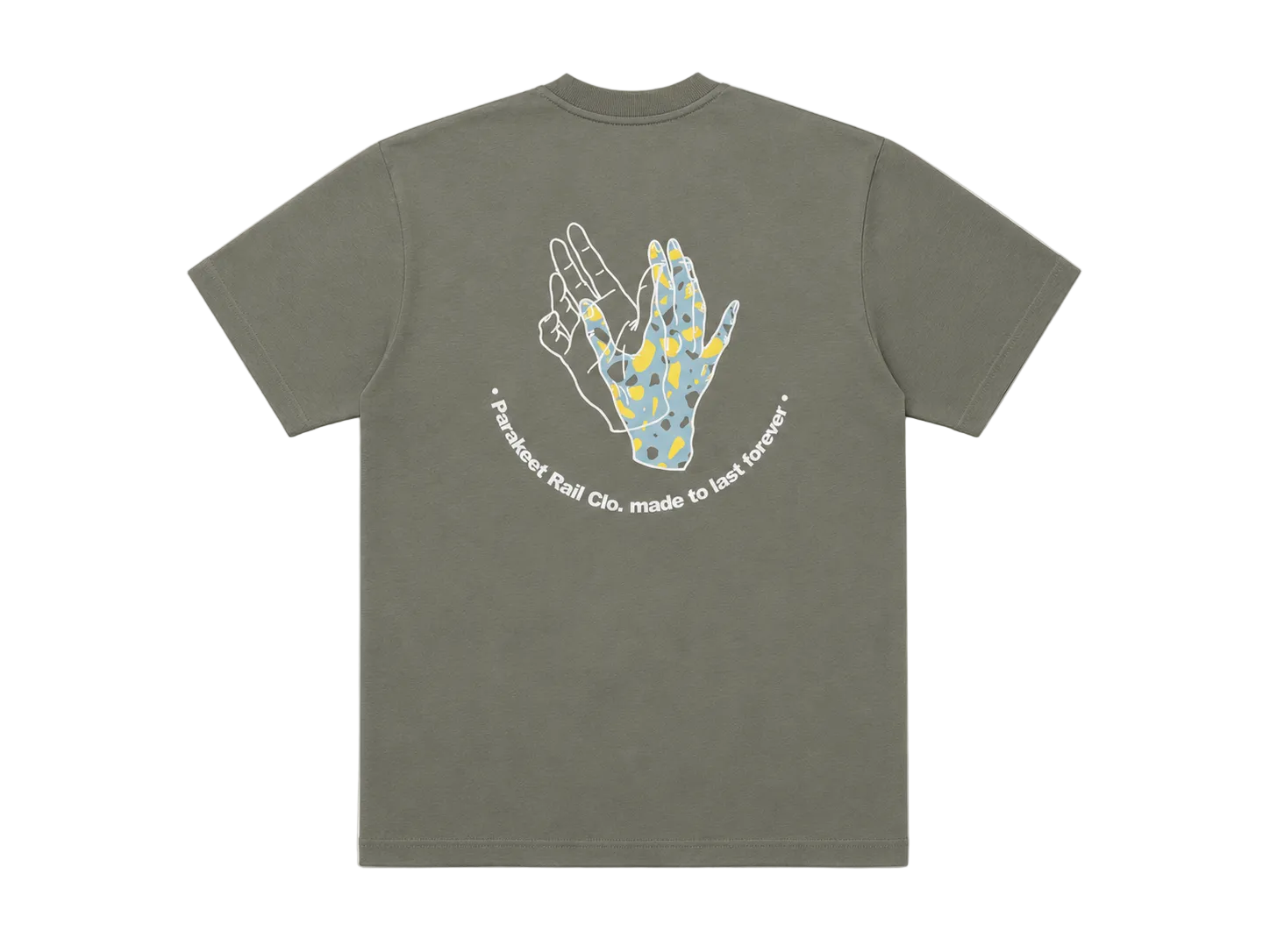 Terrazzo Tee, Olive