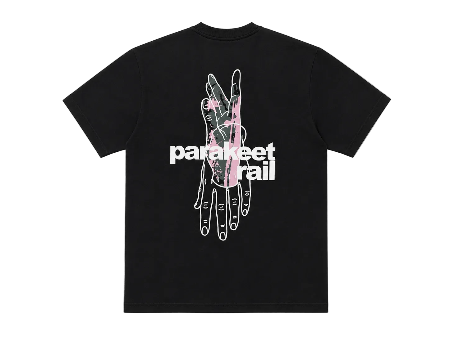 Dripped Tee, Black