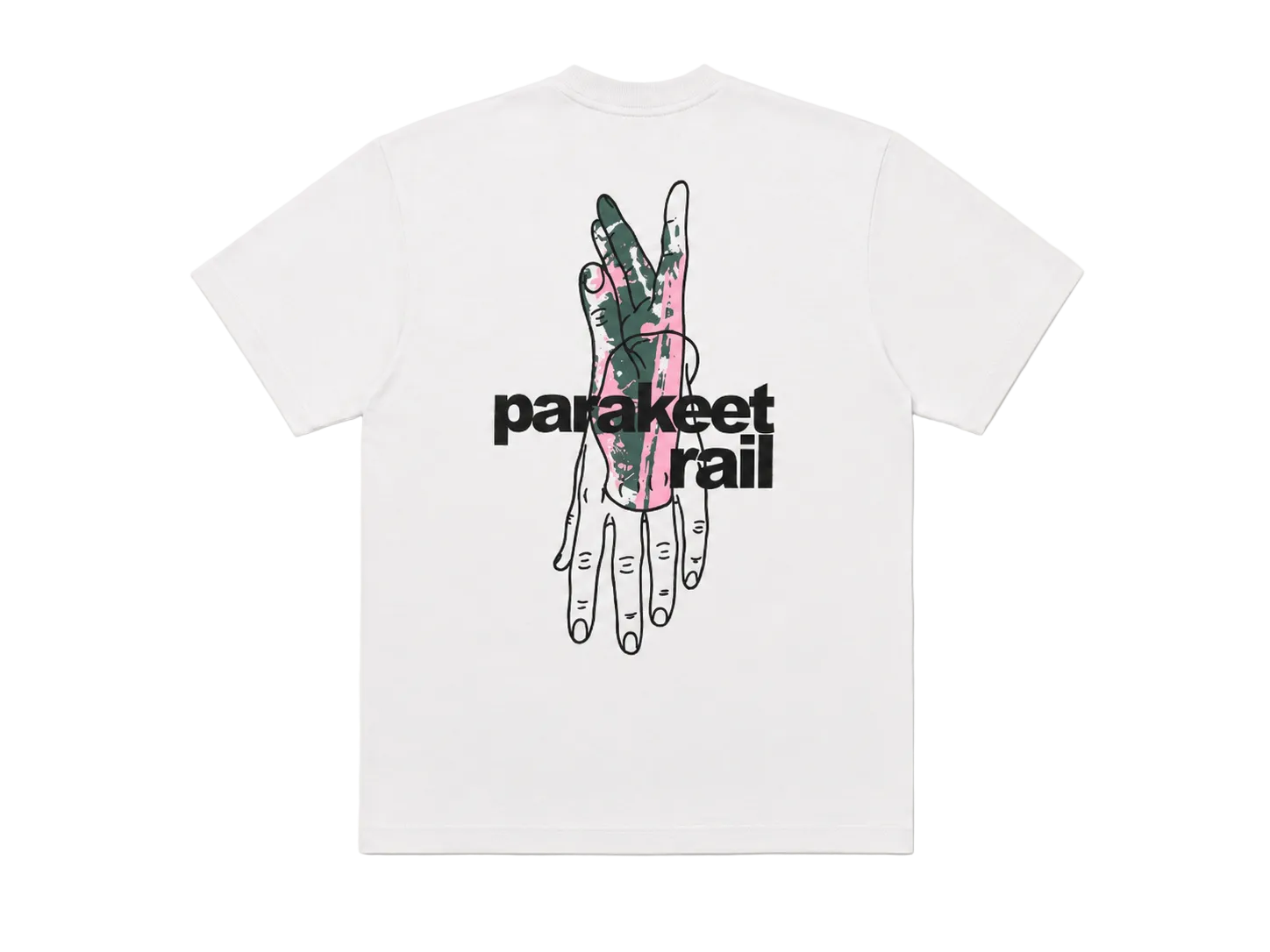 Dripped Tee, White
