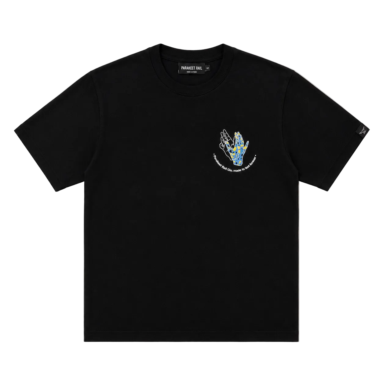 Terrazzo Tee, Black