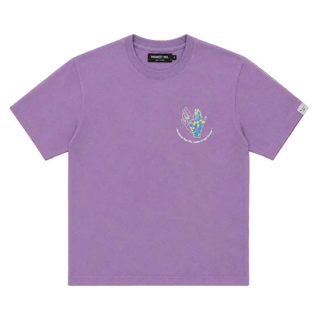 Terrazzo Tee, Purple