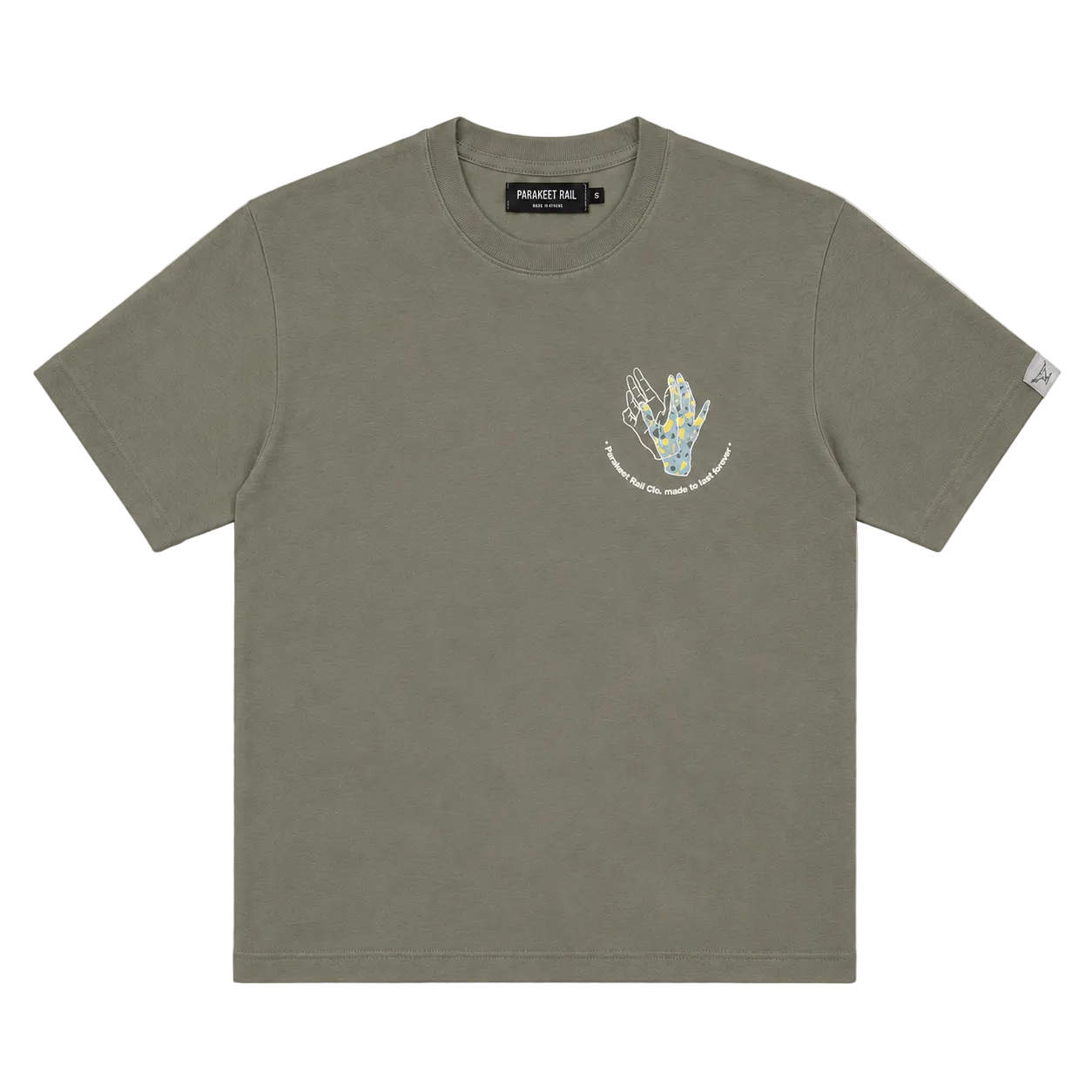 Terrazzo Tee, Olive