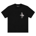Dripped Tee, Black