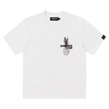 Dripped Tee, White