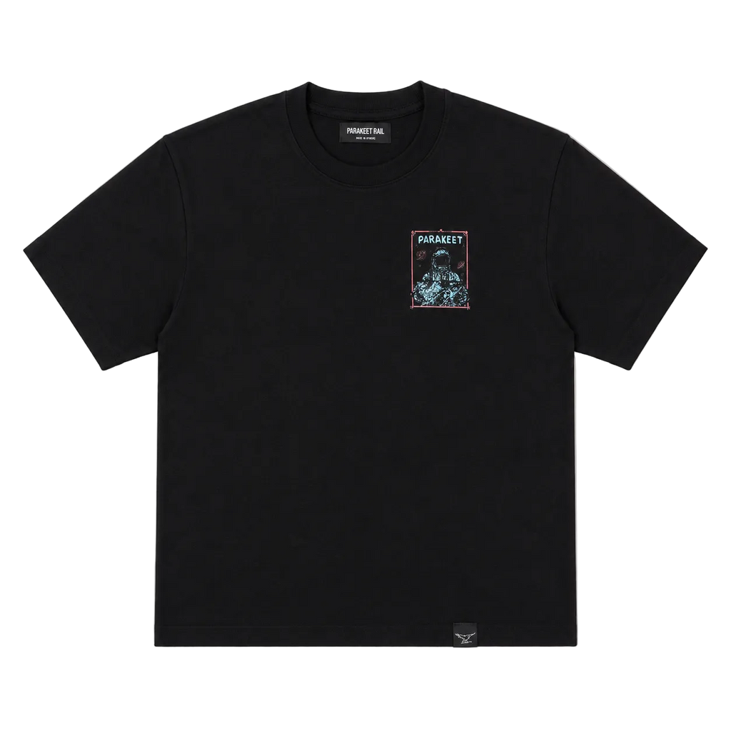 Astronaut in ATH Tee, Black