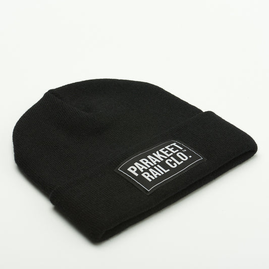 The Classic Patch - Beanie, Black