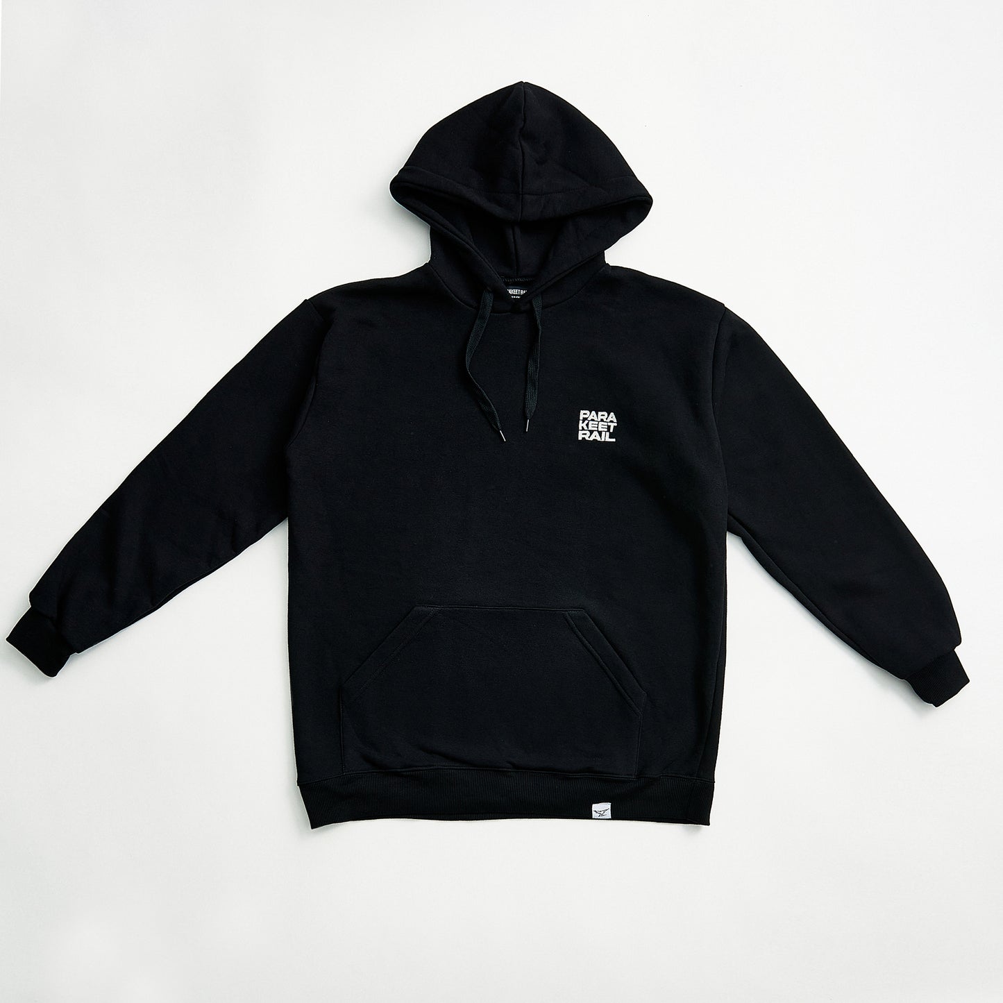 Hoodie - Typo, Black