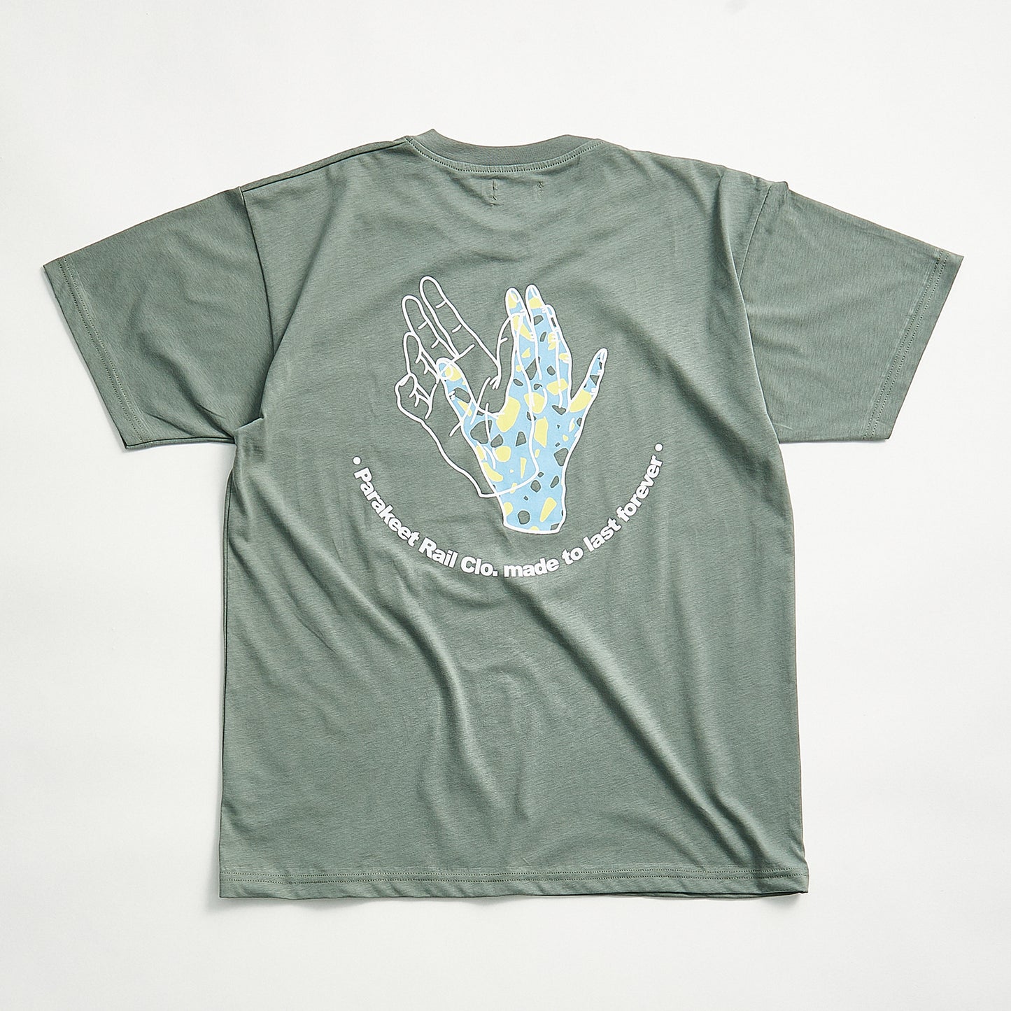 Terrazzo Tee, Olive