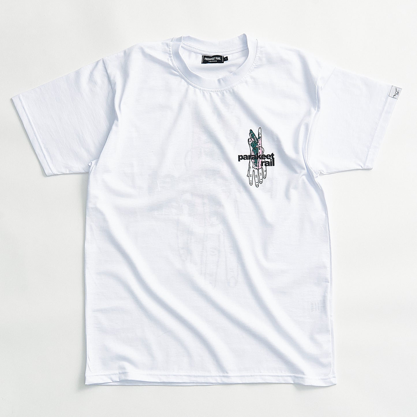 Dripped Tee, White