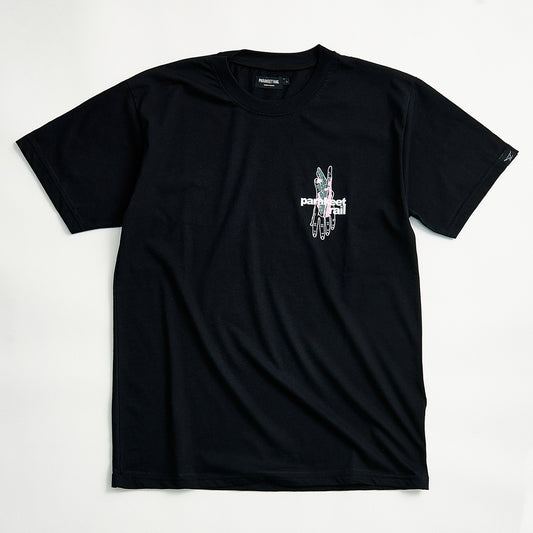 Dripped Tee, Black