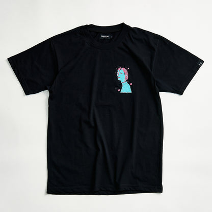 Aqua Magenda Tee, Black