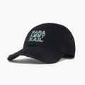 Baseball Cap – PRKT, Black X Aqua
