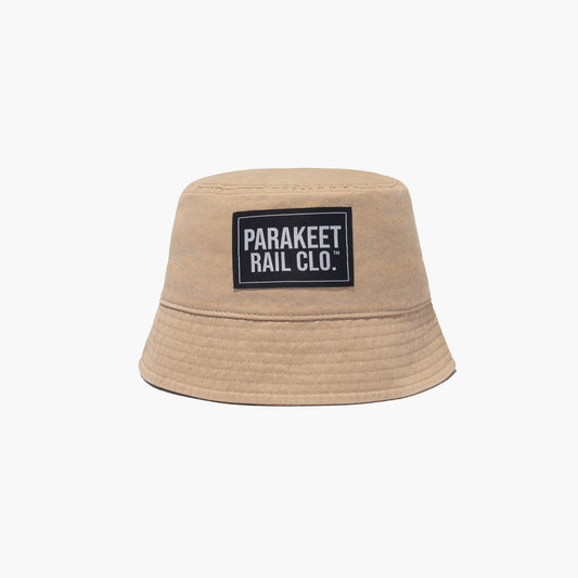 The Classic Patch - Beige, 100% Organic Bucket Hat