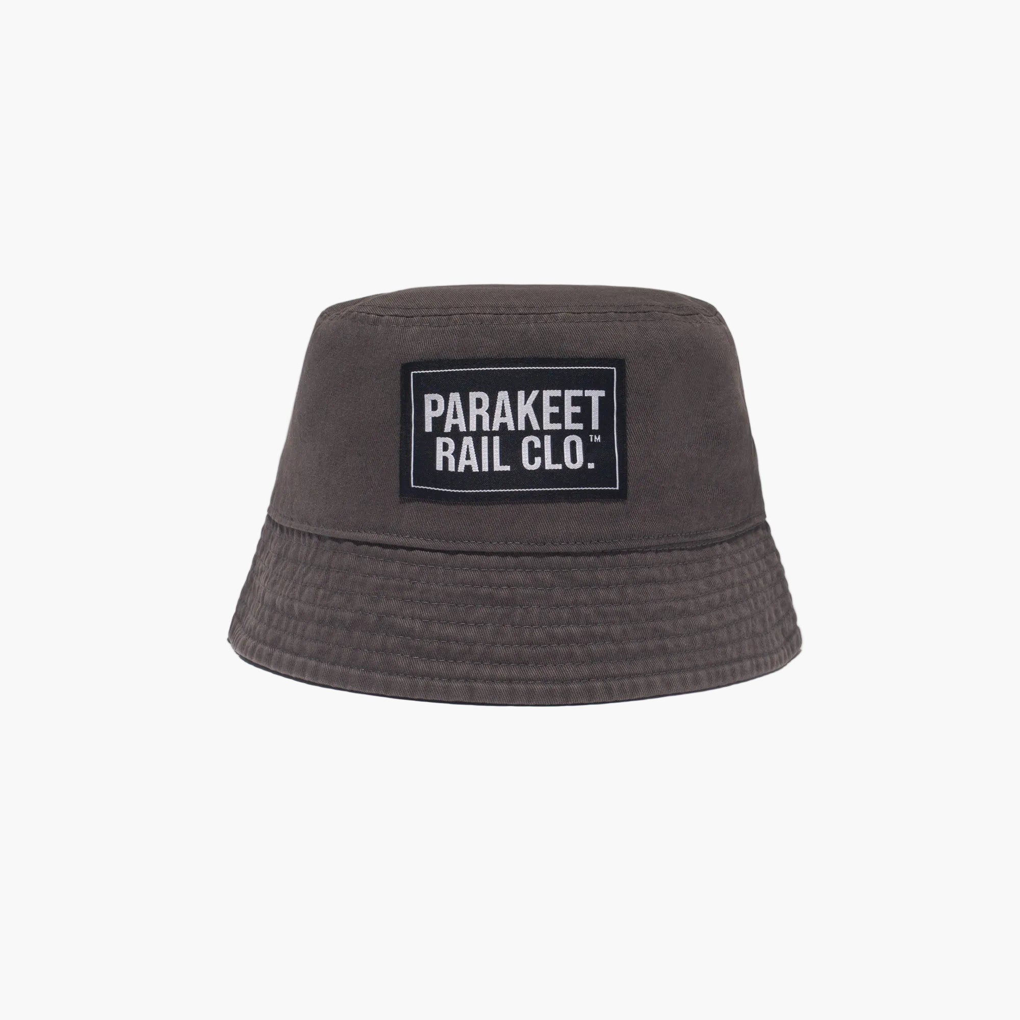 The Classic Patch – Grey, 100% Organic Bucket Hat