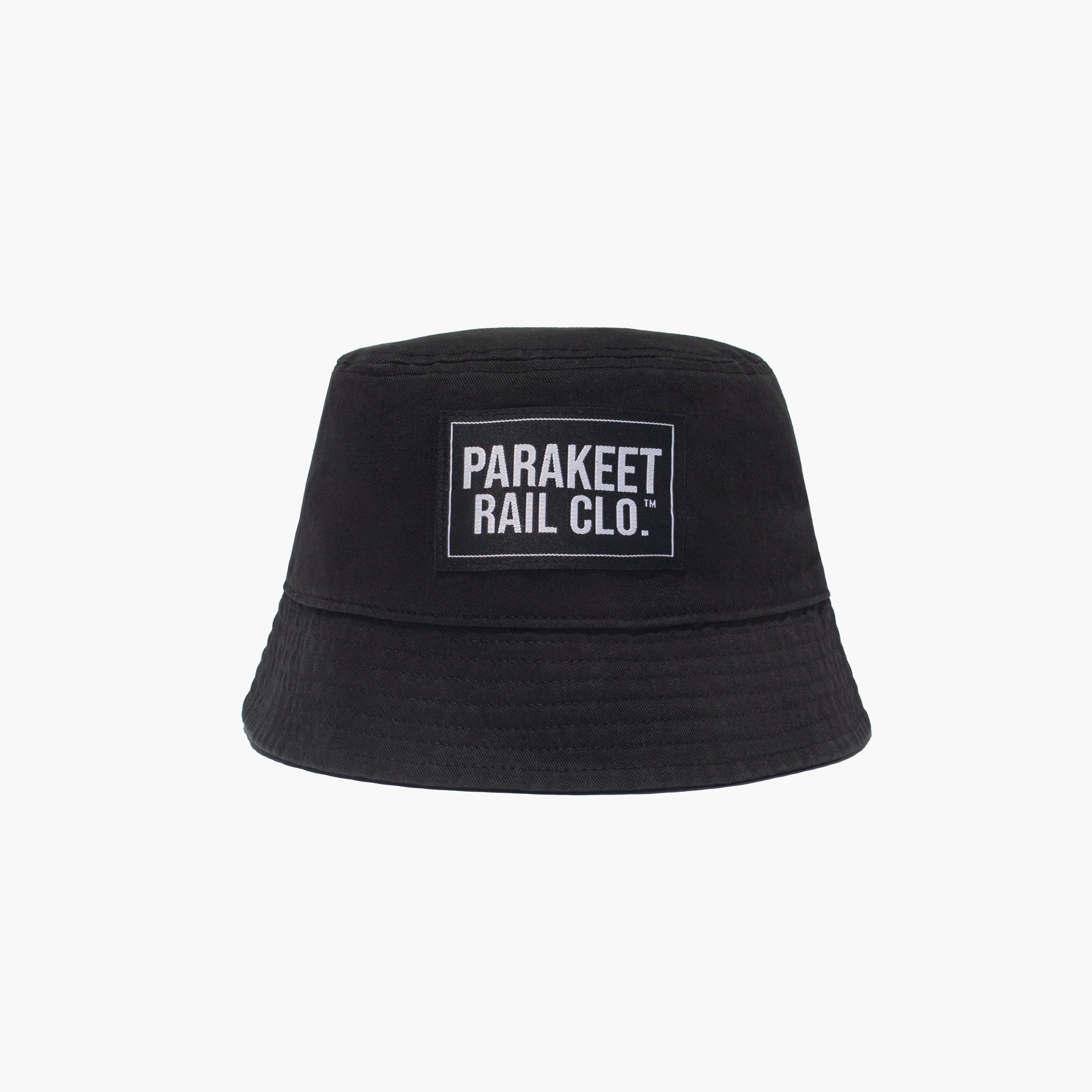 The Classic Patch – Black, 100% Organic Bucket Hat