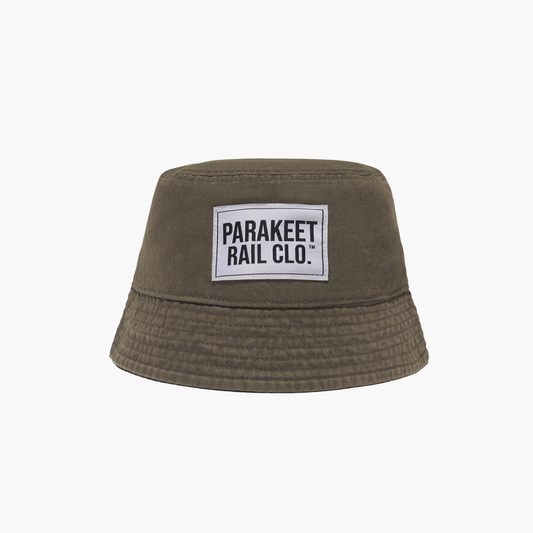 The Classic Patch - Olive, 100% Organic Bucket Hat