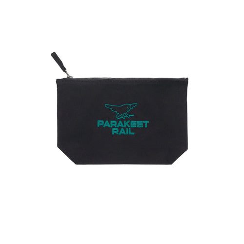 Parakeet Rail Neo Signature Zip Pouch in Petrol
