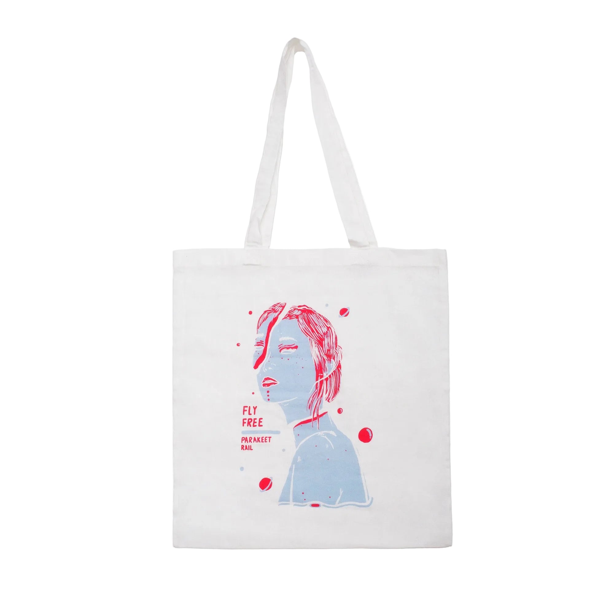 Tote Bag – Aqua Magenda, White