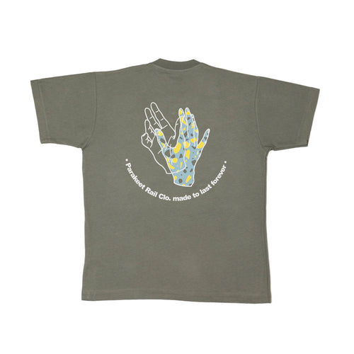 Terrazzo Tee, Olive