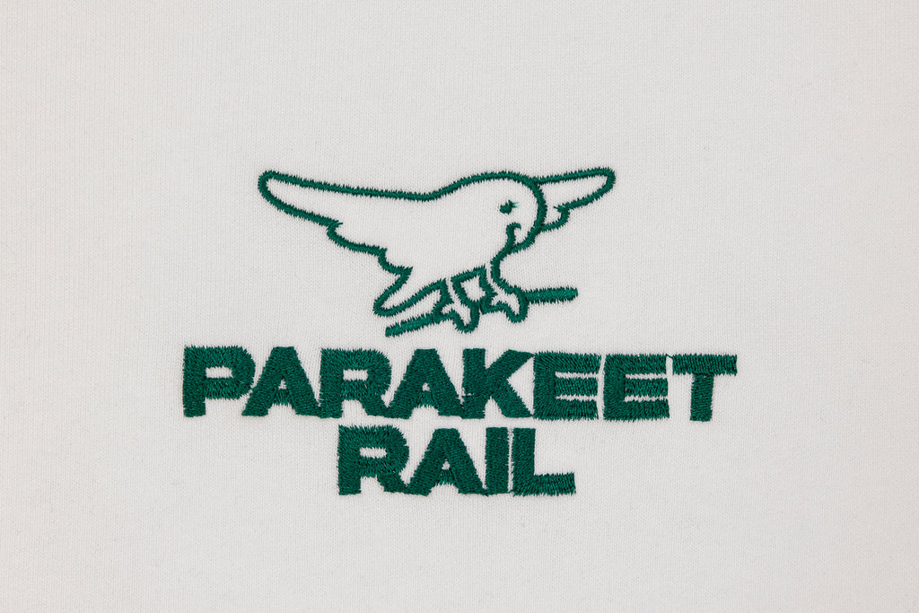 Parakeet Rail The Classics Crewneck in White