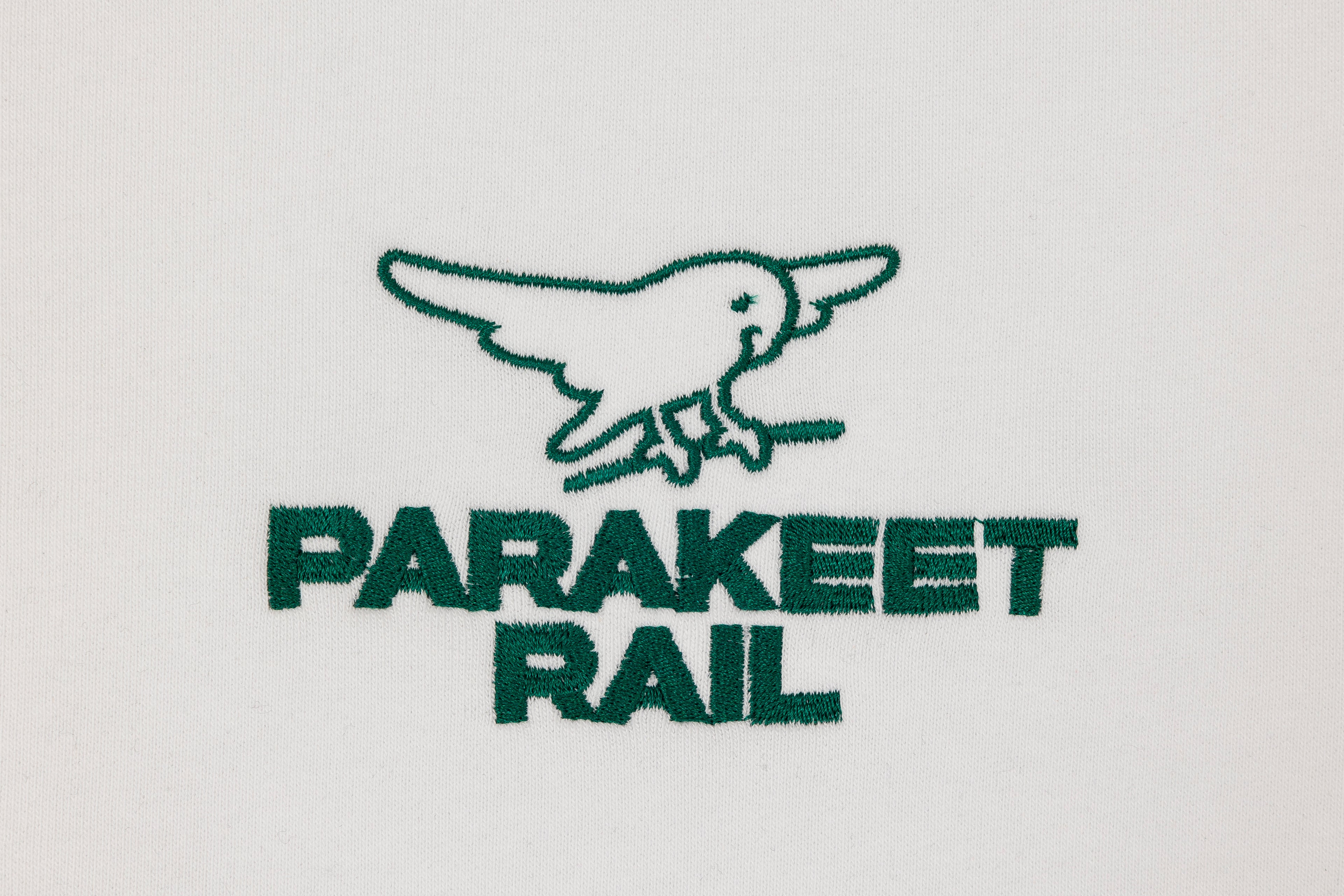 Parakeet Rail The Classics Crewneck in White