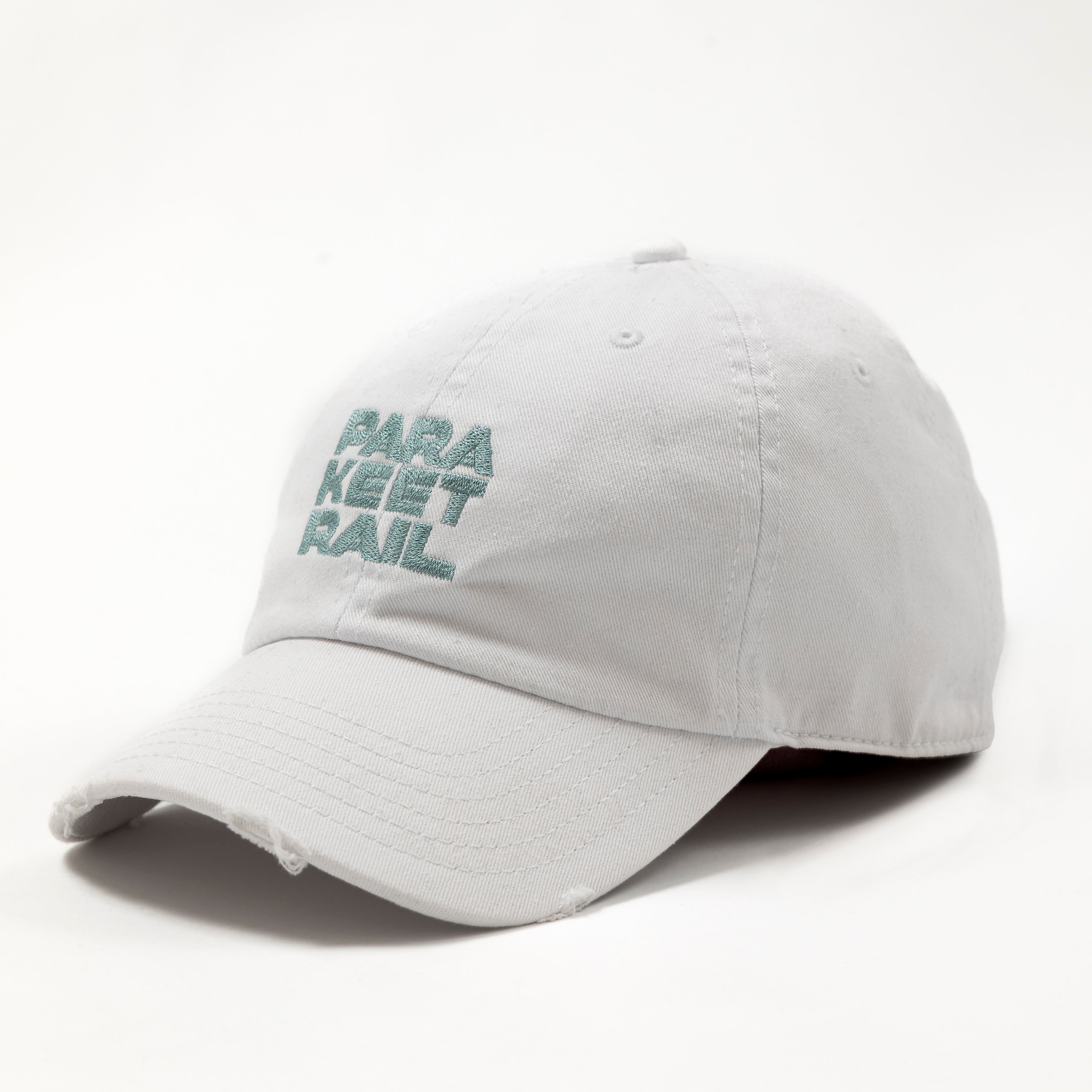 Baseball Cap – PRKT, White X Ice