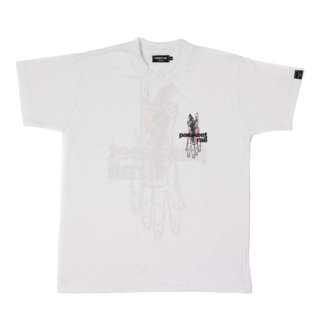 Dripped Tee, White